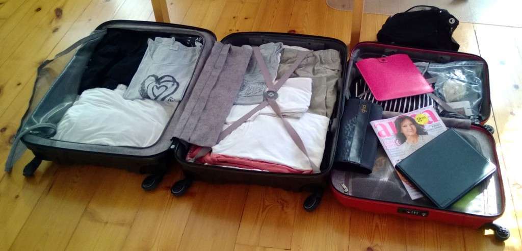 5 viikkoa matkalaukkuelämää