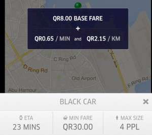 Ensimmäinen matkamme Uber-taksilla