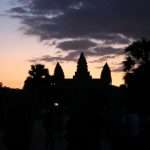 Auringonnousun festareilla Angkor Watissa