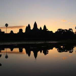 Sunrise Angkor Wat Siem Reap Cambodia