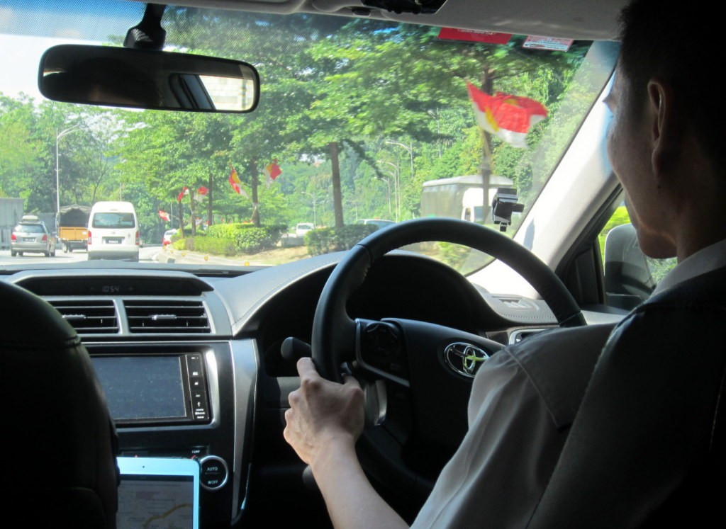 Uber taksi Malesiassa Kuala Lumpurissa