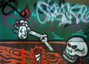 Kruunuvuori graffiteja