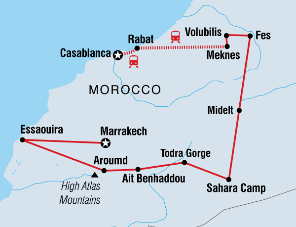 Marokon kohteita