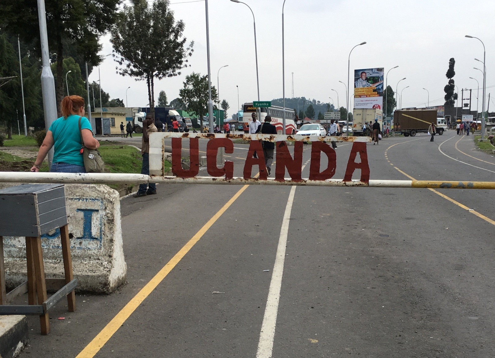 Uganda-Rwanda border