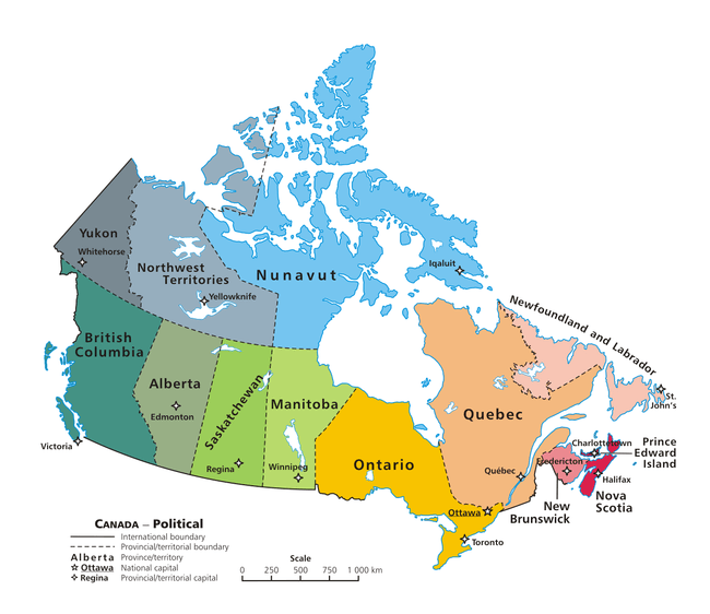Kanadan provinssit