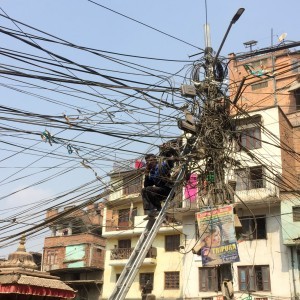 Kathmandu katunäkymiä