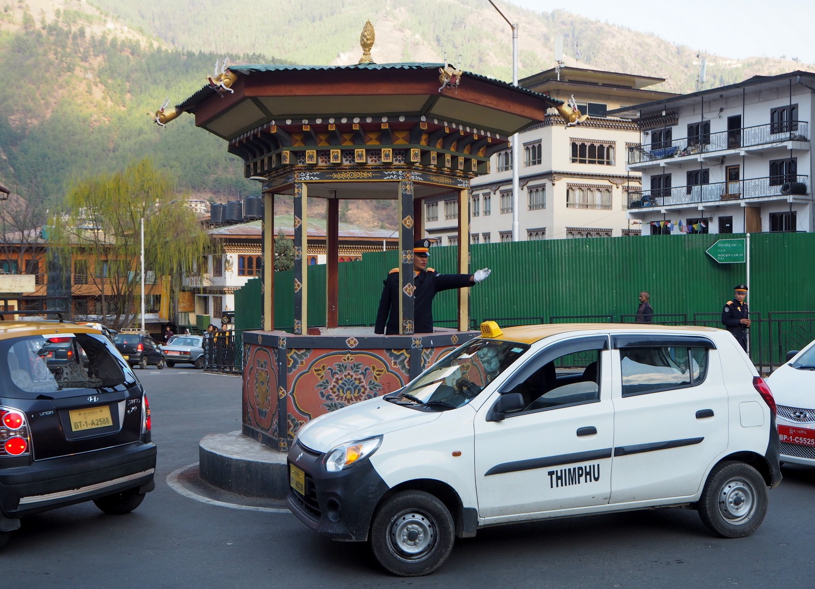Thimphun keskustaa