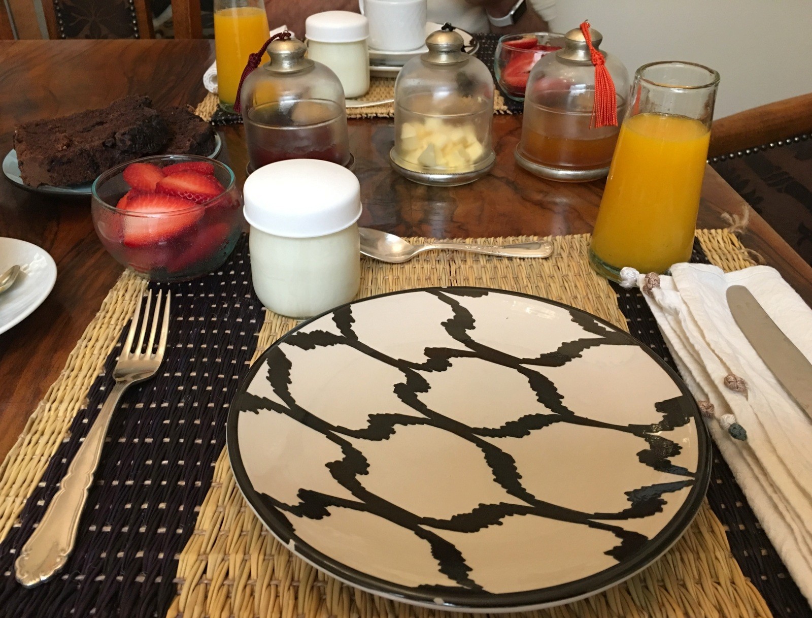 Riad Le J Marrakesh breakfast
