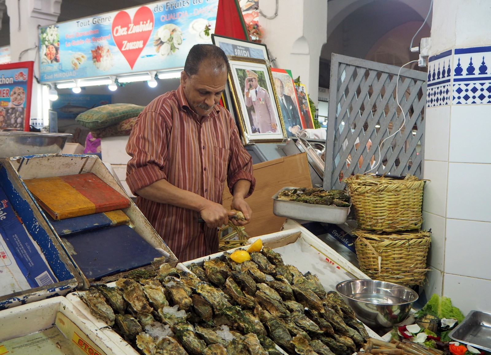 Casablanca fish market