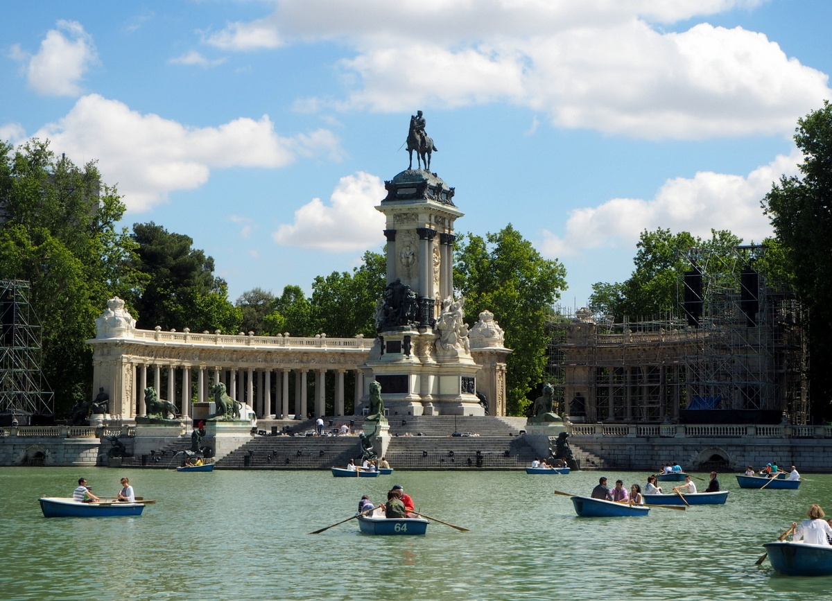 Parque de el Retiro Madrid