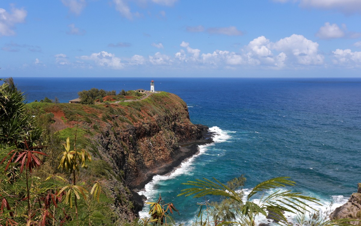 Kilauea lighthouse majakka Kauai Havaiji