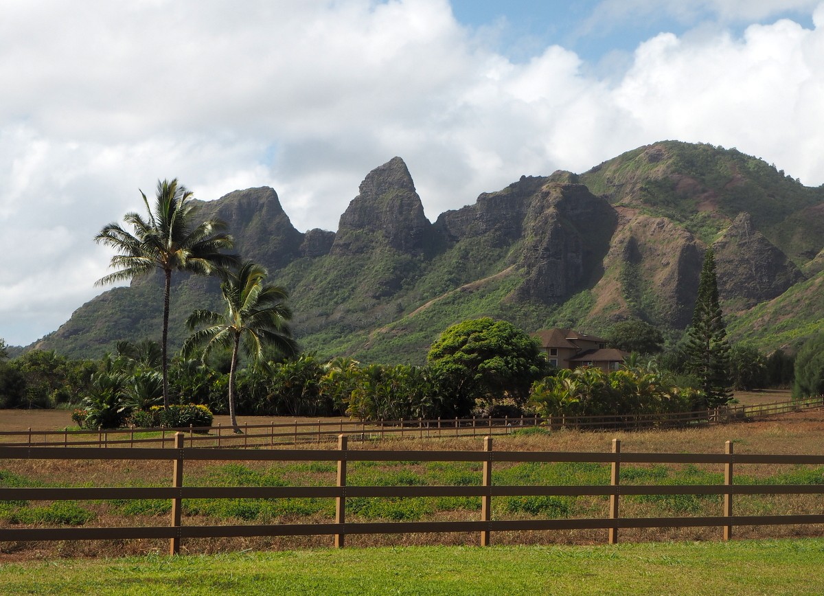 Kalalea Mountains Kauai Havaiji