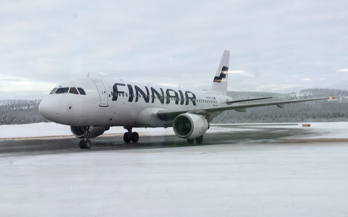 Finnairilla Ivaloon