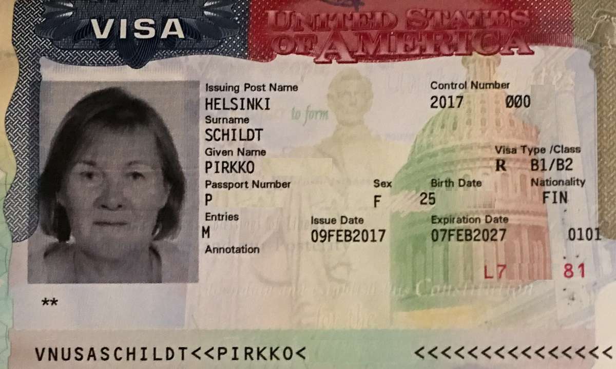 Viisumi Yhdysvallat Suomen passi ja viisumit