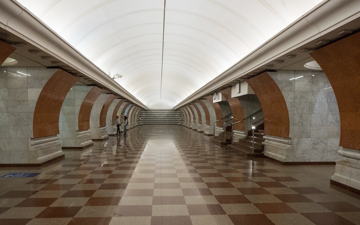 Moscow metro Park Pobedy