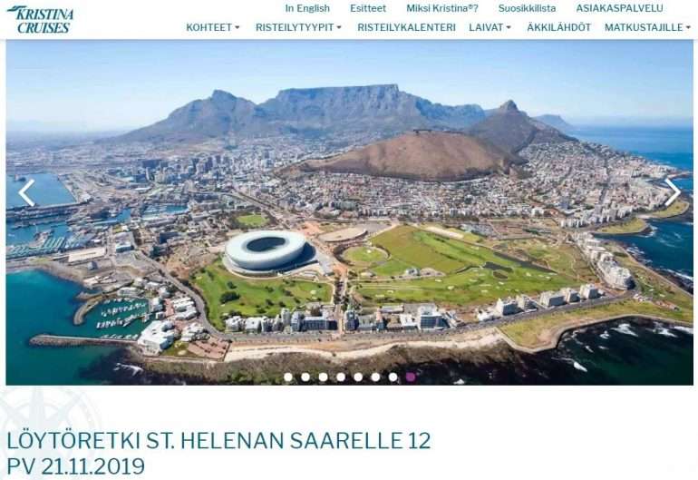 kristina cruises st. helena Saint Helena