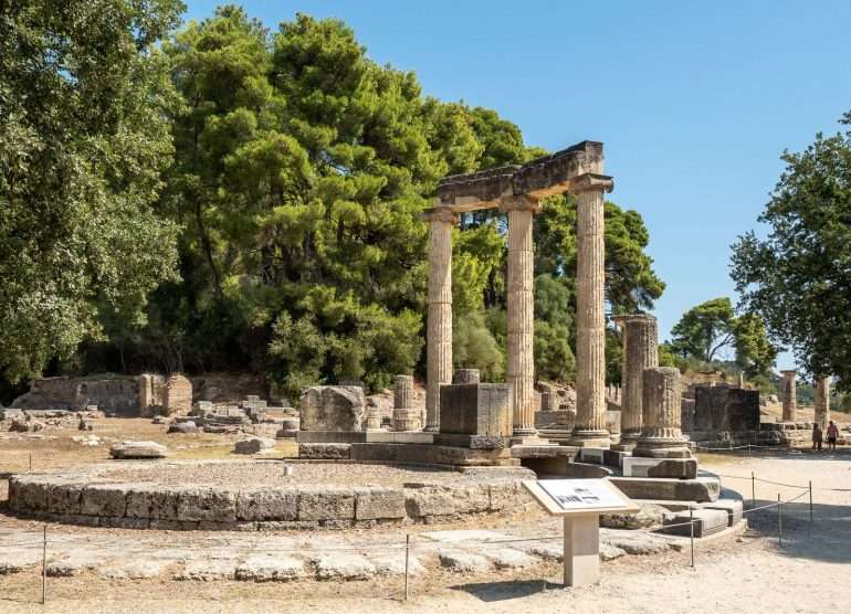 Olympia Peloponnesos Kreikka