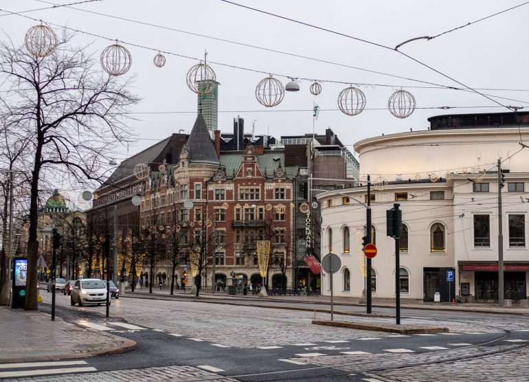 Helsinki joulupäivänä 2019