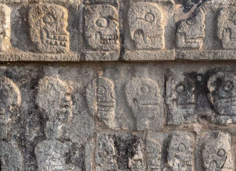 Chichen Itza reliefejä