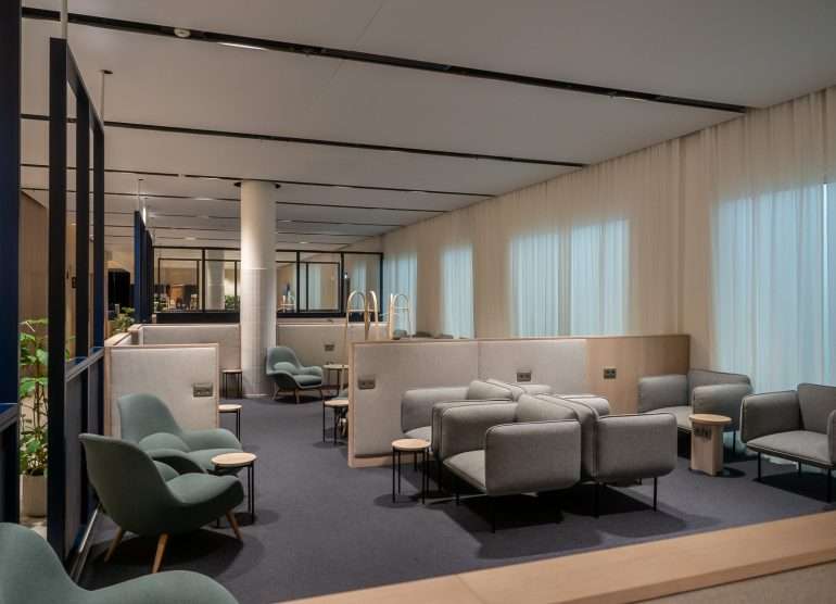 Finnair Business lounge