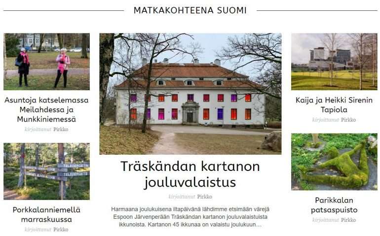 suomi Matkavuosi 2020