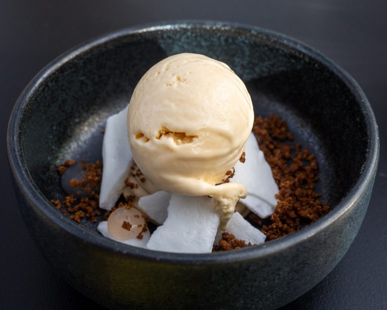 The Berg tonkapapujälkiruoka