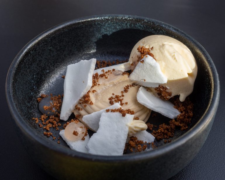 The Berg tonkapapujälkiruoka