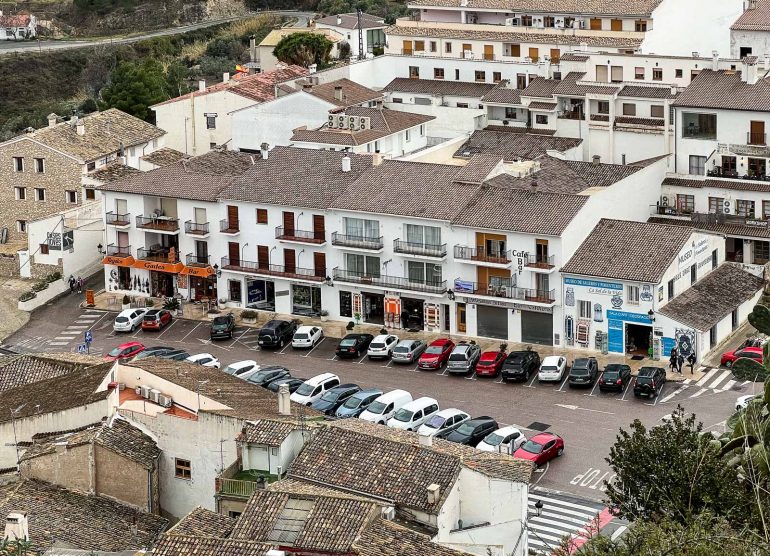 Guadalest parkkipaikka