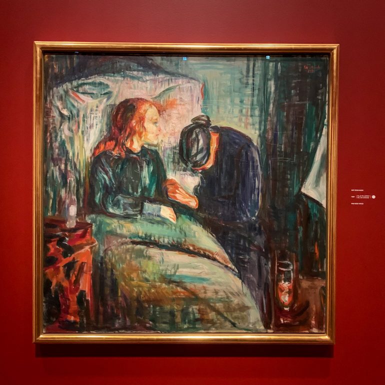 Sairas tyttö Munch