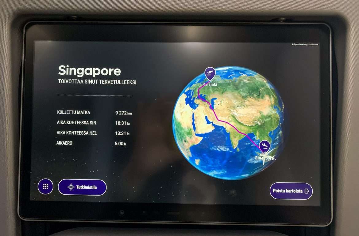 Tervetuloa Singaporeen