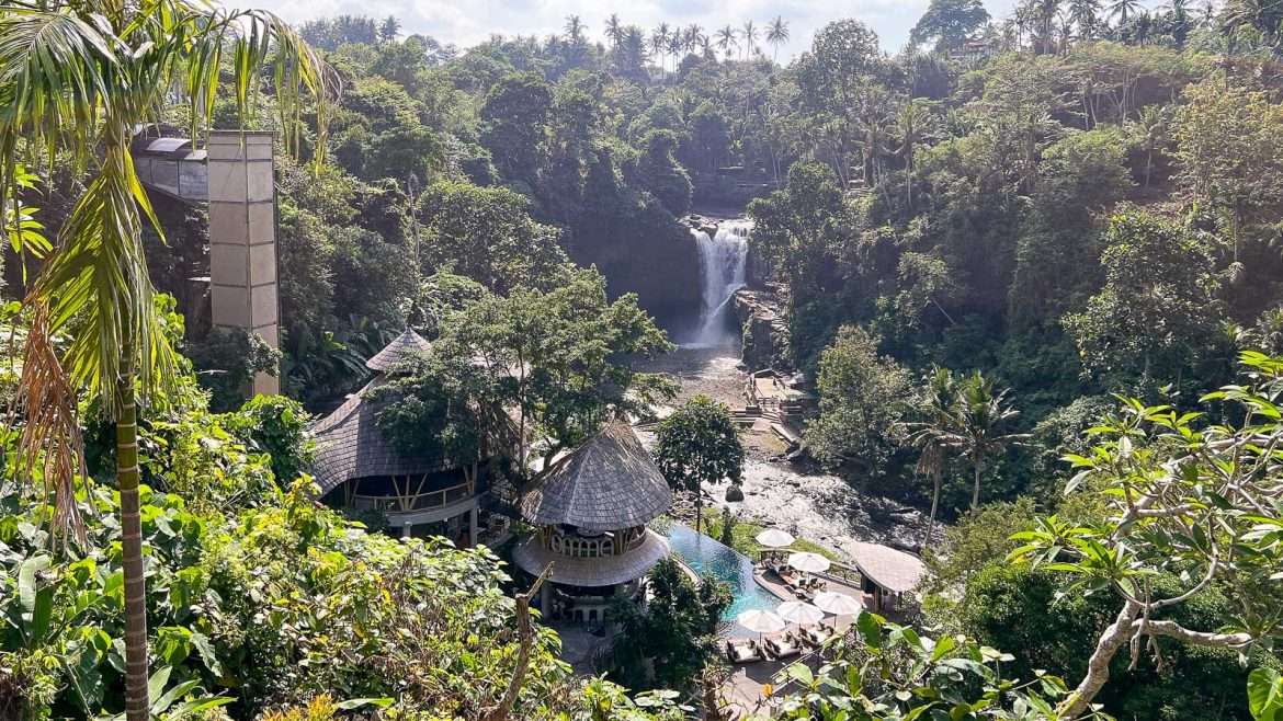 Tegenungan waterfall Ubudin nähtävyydet