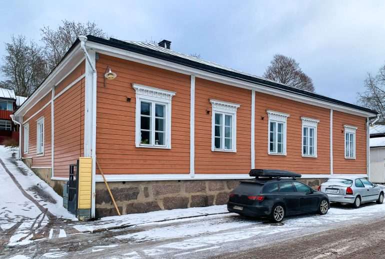 Akseli Gallen-Kallelan koti Porvoon vanhat talot