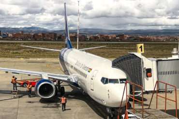 Boa kone El Alton kentällä