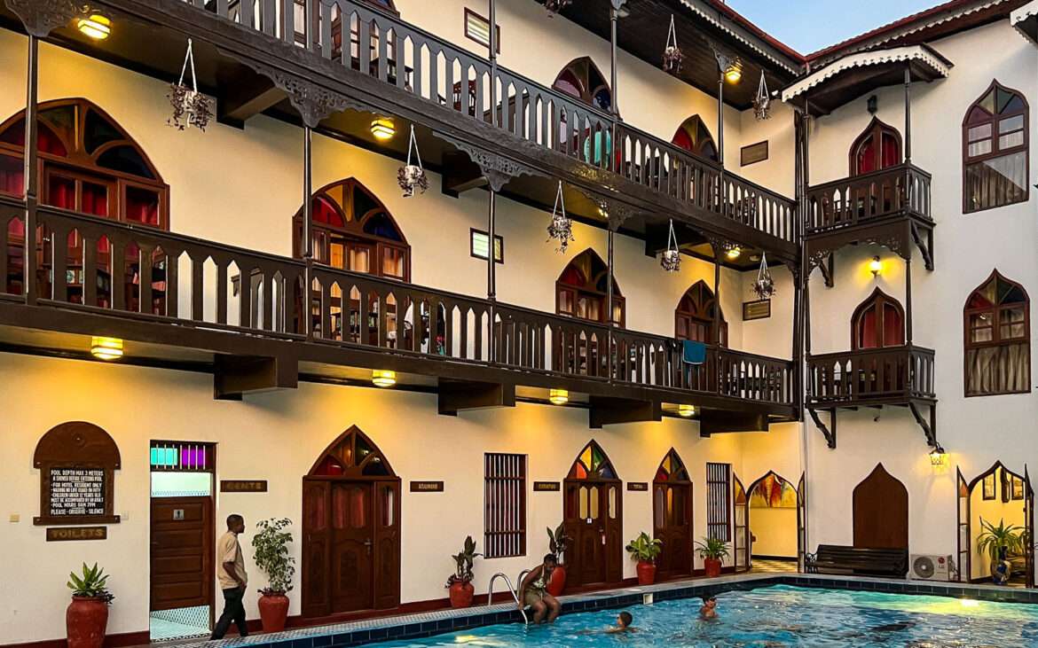 Dhow Palace hotel Stonetown Sansibar