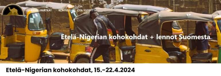 nigeria Talven 2023-2024 kaukomatkat