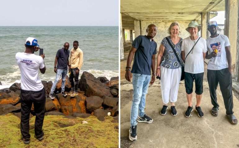 Hotel Africa Monrovia Liberia Liberian rannoilla feature