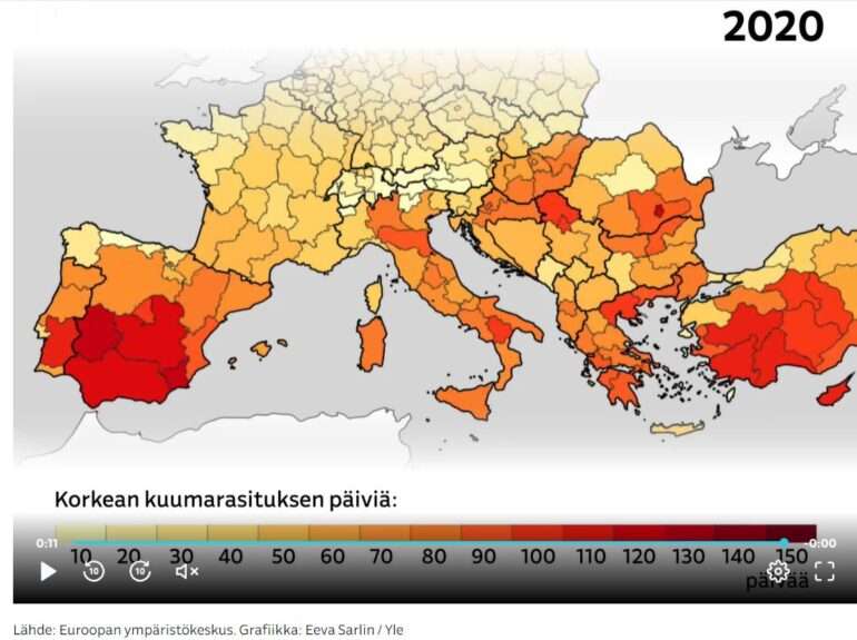 Välimeren kuuma kesä