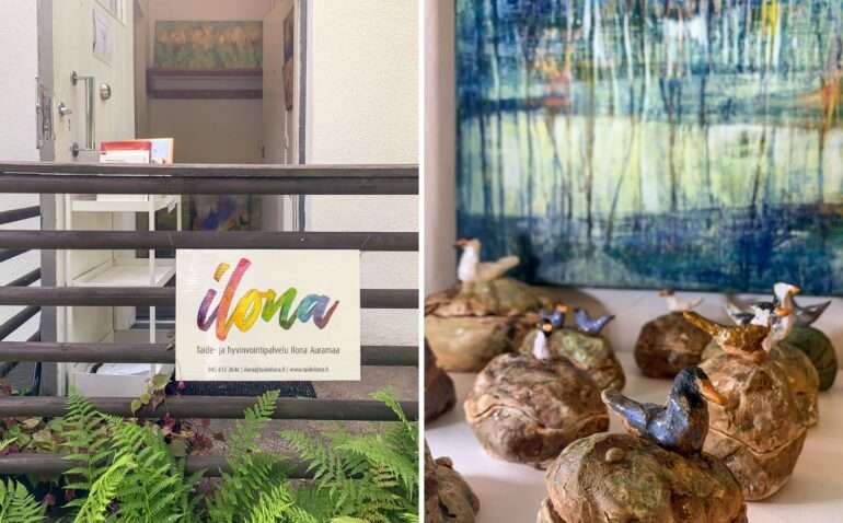 Terassitalo taidenäyttely