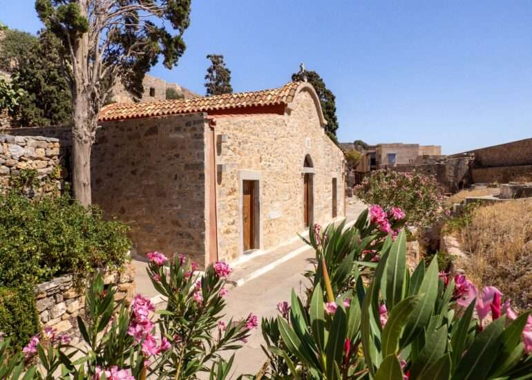 Kirkko Spinalonga The Eagle of Spinalonga