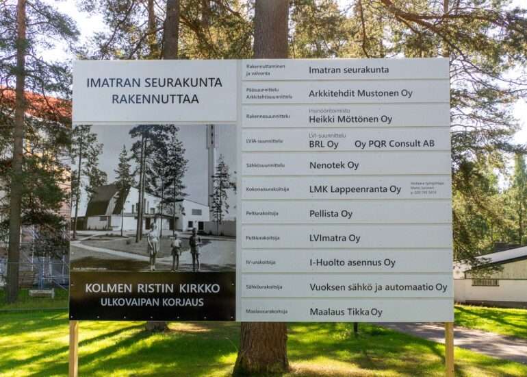 Kolmen ristin kirkko Imatra