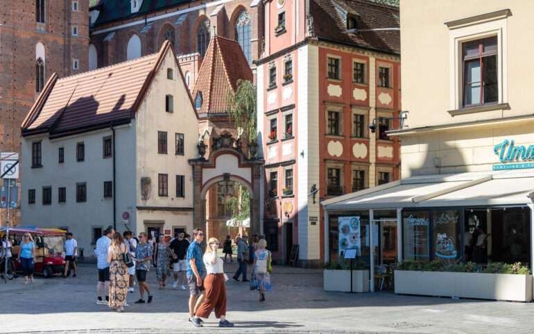 Wroclaw Hannu ja Kerttu -talot Wroclaw nähtävyydet