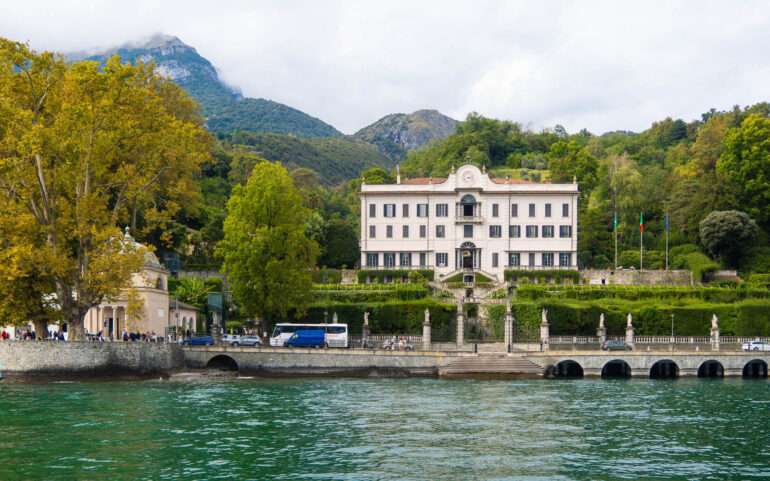 Villa Carlotta 20 huvilaa Como-järvellä