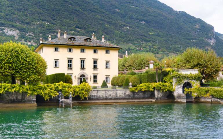 villa balbiano 20 huvilaa Como-järvellä