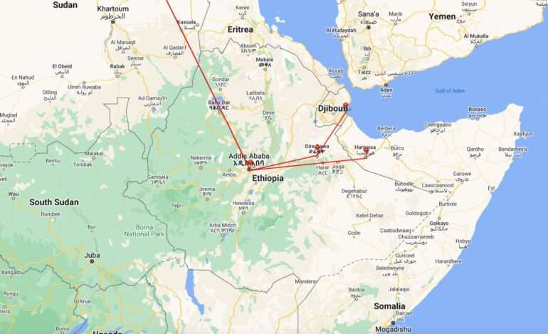 Somaliland Djibouti Etiopia