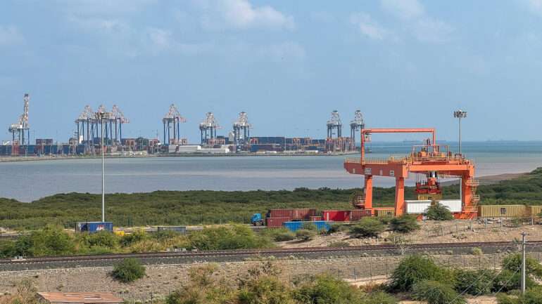 Djiboutin aavikon paino