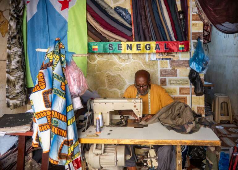 Djiboutin aavikon paino