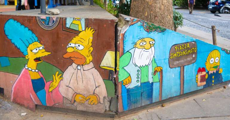 Piazza Simpsonsimato