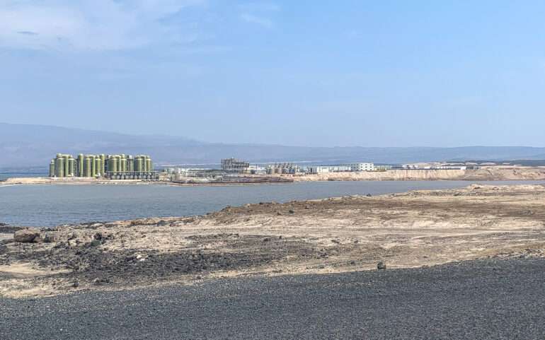 Djibouti Assal-järvi