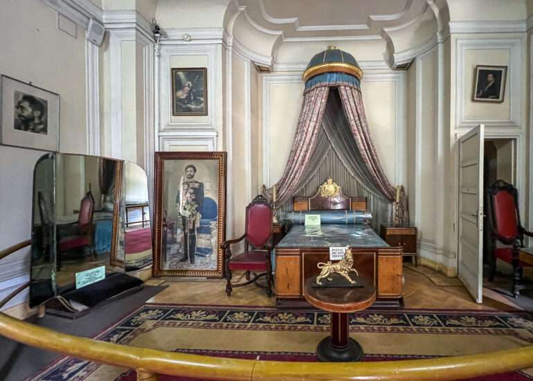 Haile Selassie makuuhuone