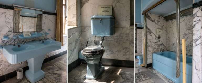 Haile Selassie kylpyhuone